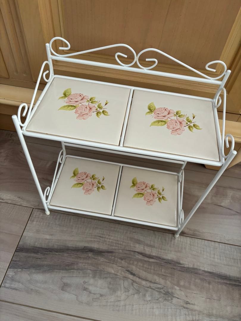 イマン☆ダイアナローズ☆タイル付きスパイスラック 美品 レア