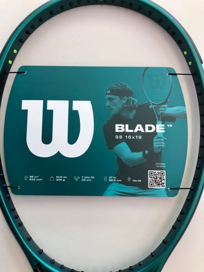 b*o様 新品 Wilson Blade 98 G2 16x19 V9 ＋ ルキ