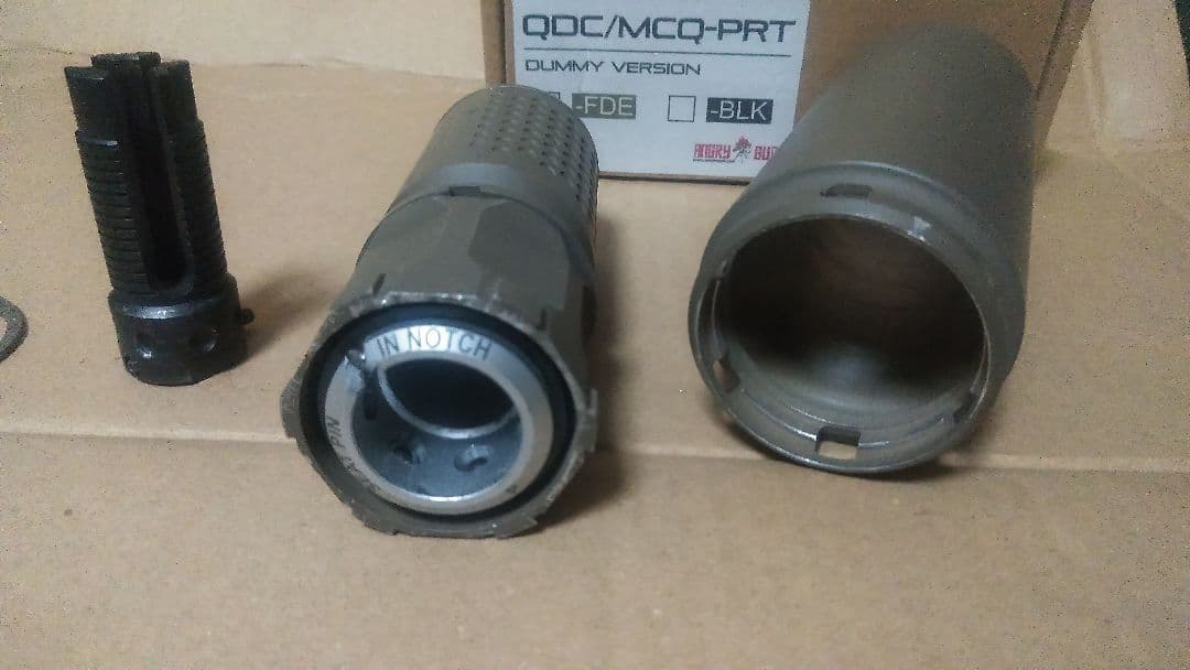 Angrygun KAC QDC/MCQ-PRT ダミーサイレンサー