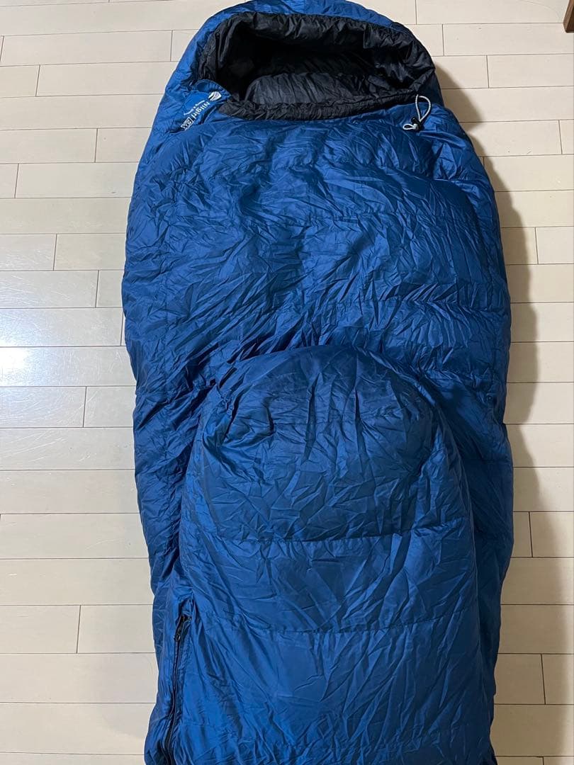 マミー型シュラフ イスカ ニルギリ EX -15℃ ネイビーブルー