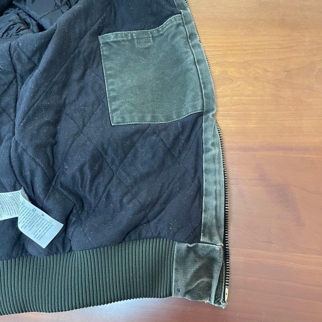 ★カーハート★ダックワークジャケット J130MOS★モスグリーン★Lサイズ