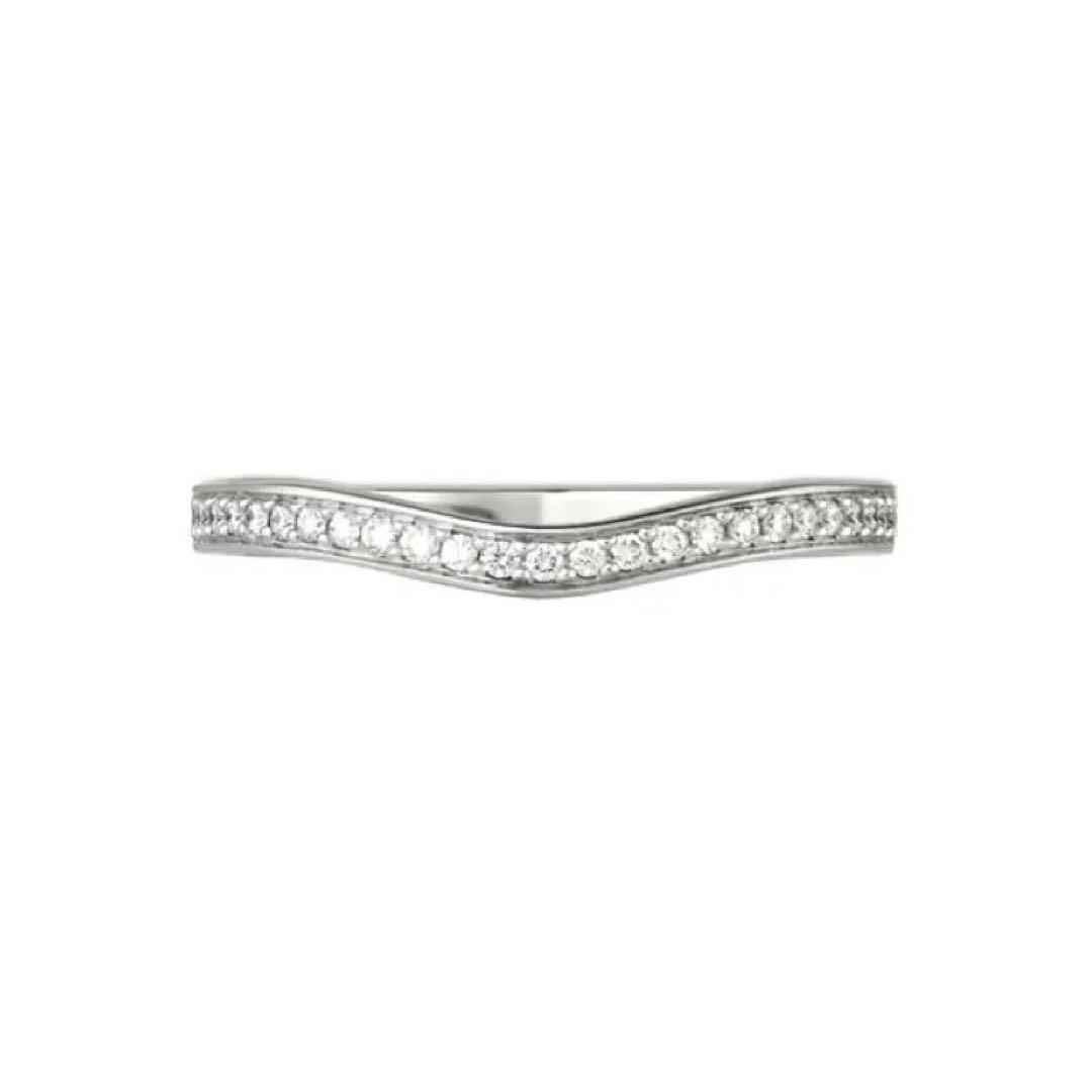 【カルティエ】バレリーナ ハーフエタニティ 8号