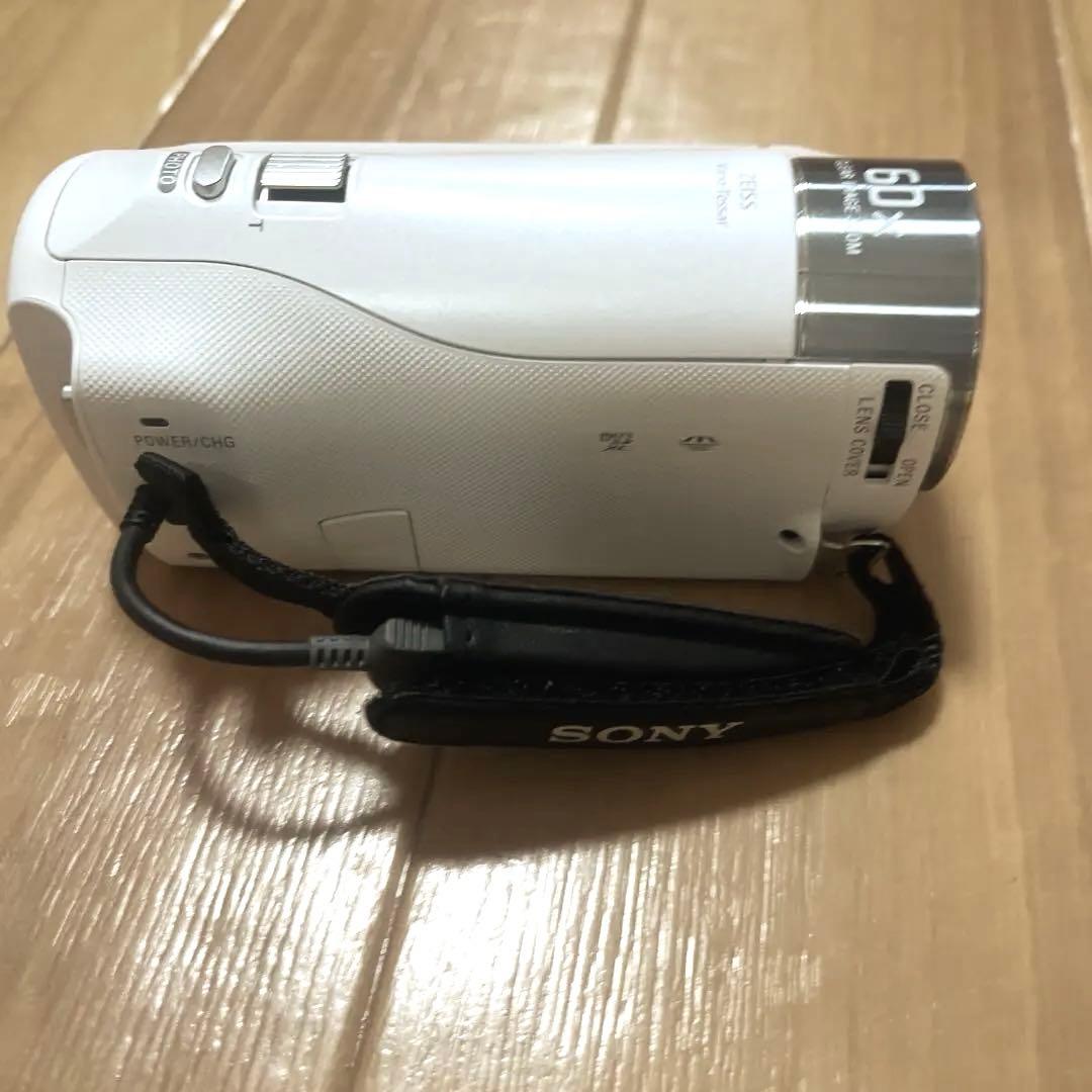 【美品】SONY（ソニー）HDR-CX470 ホワイト