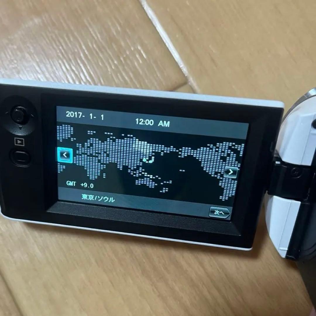 【美品】SONY（ソニー）HDR-CX470 ホワイト