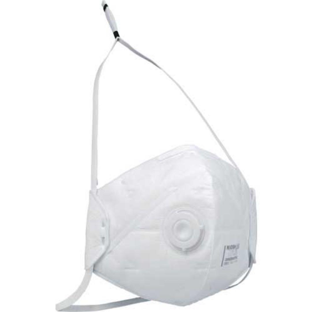 シゲマツ N95マスク DD02V-N95-2K二折/220個 排気弁付