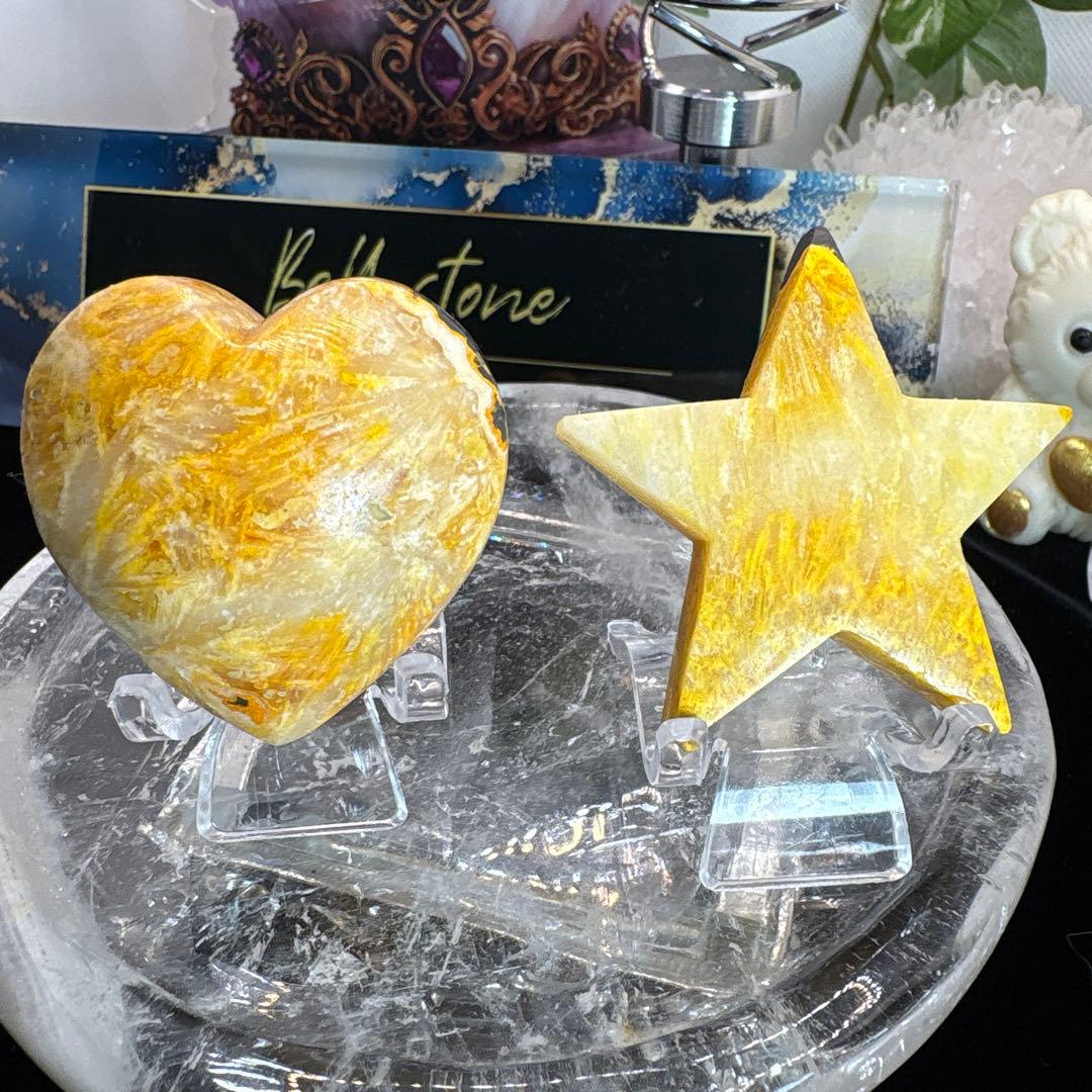 バンブルビージャスパー♡ハートと星セット♡♡No.2114