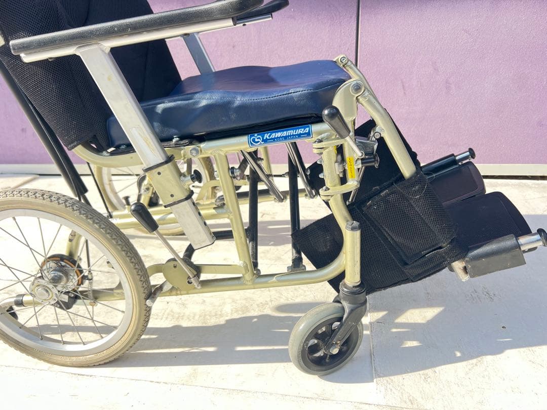 フィットティルトリクライニング車椅子 KPF16-40-N カワムラ