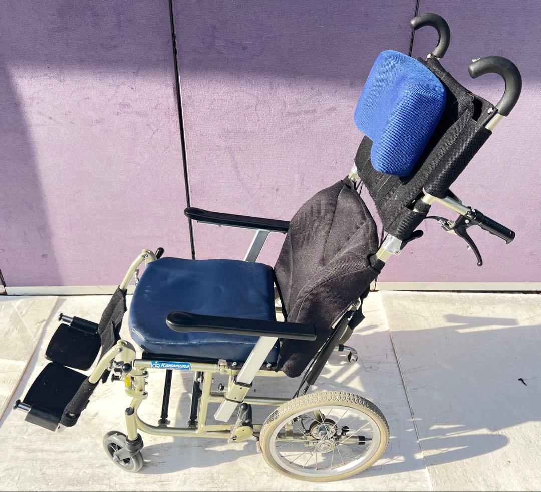 フィットティルトリクライニング車椅子 KPF16-40-N カワムラ