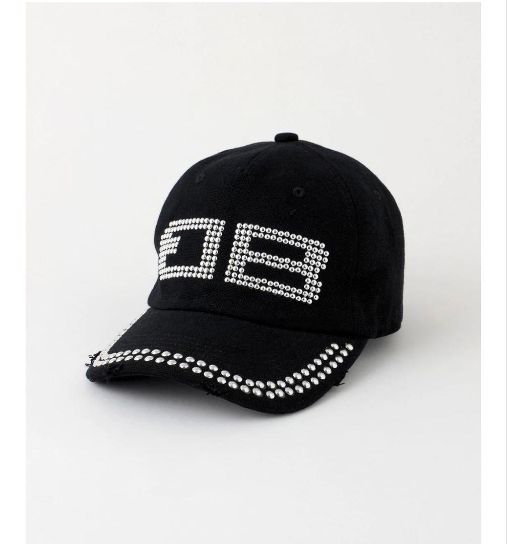 BEEDEN STUDS DAMAGE CAP ブラック
