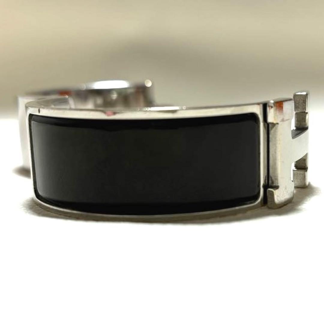 エルメス　クリック・クラックH ラージ　ブラック　ブレスレット　バングル