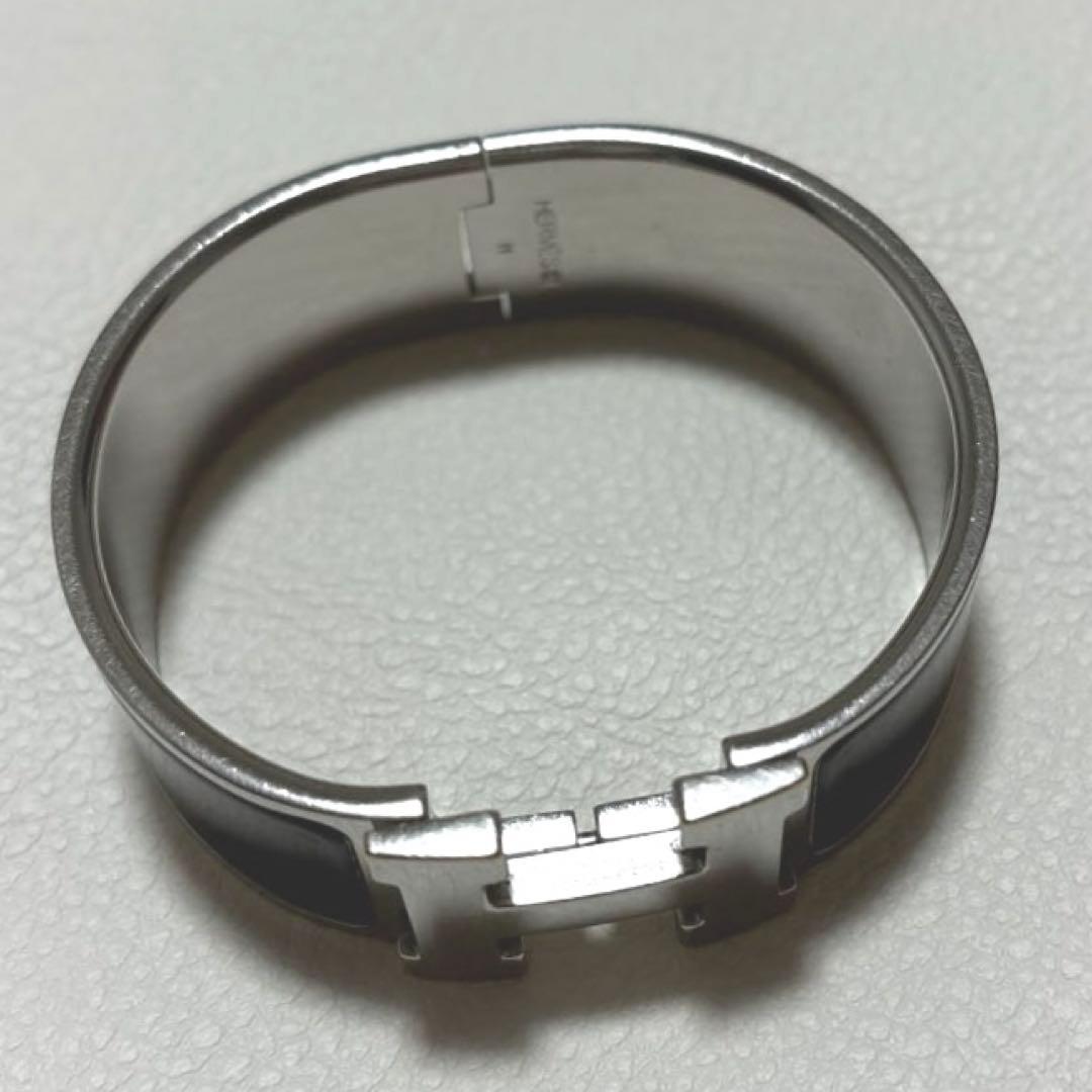 エルメス　クリック・クラックH ラージ　ブラック　ブレスレット　バングル