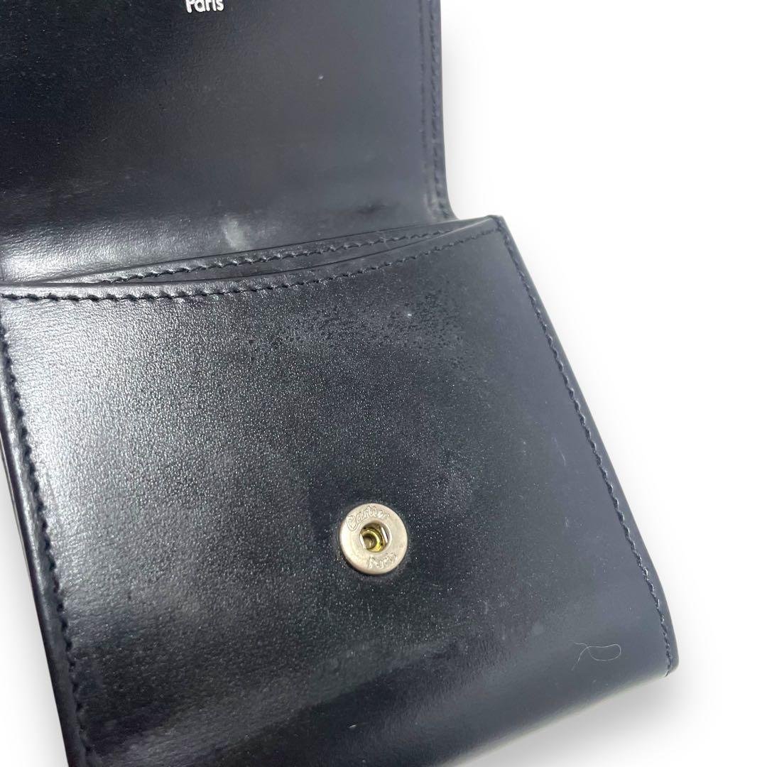 Cartier パシャ カーフスキンレザー ケース 小銭入れ ブラック