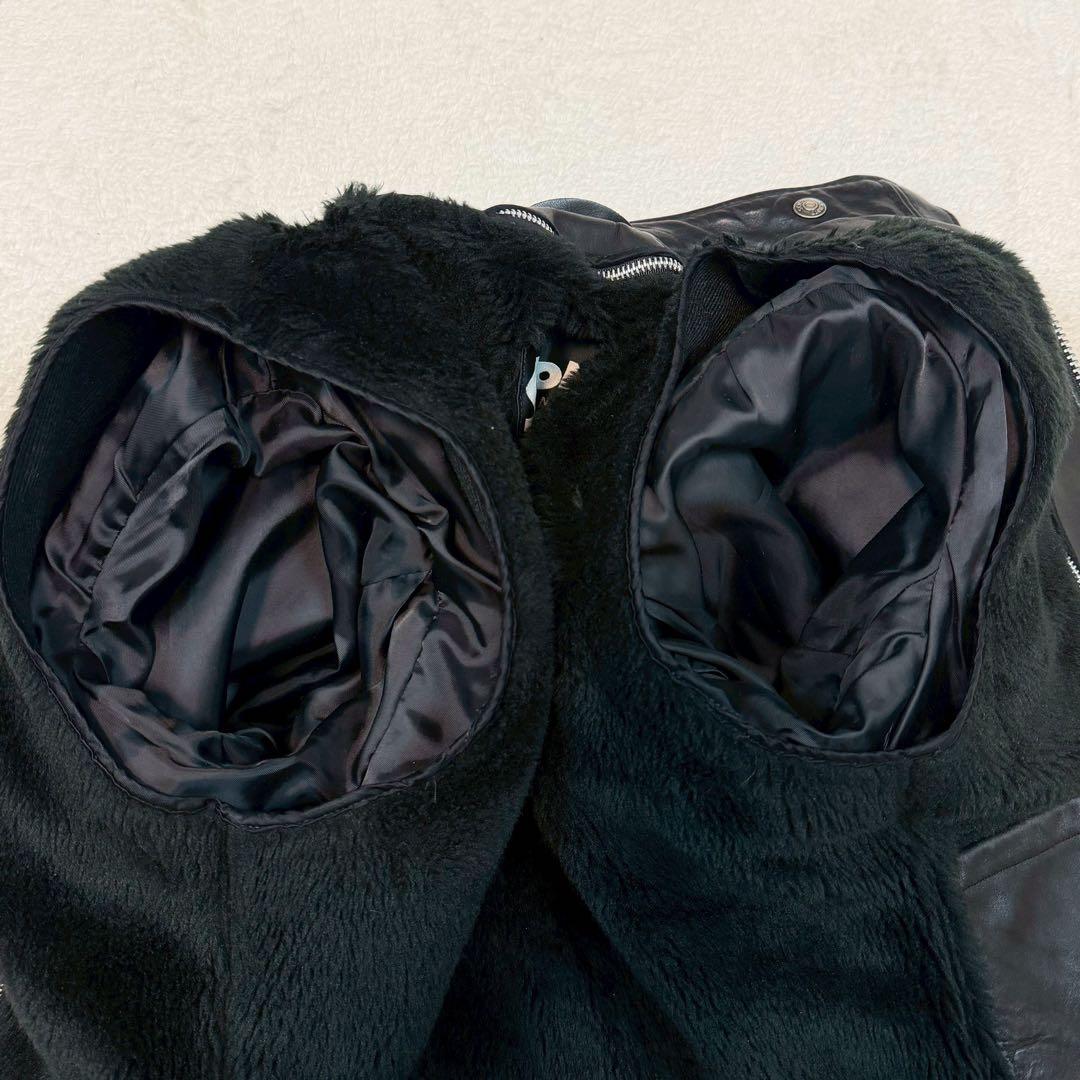 SCHOTT 641 ライダースジャケット 2way ライナー ブラック USA