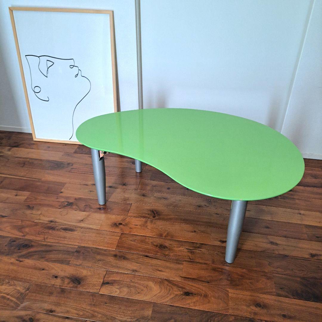 90s ポストモダン　フォールディングテーブル　レトロポップ　スペースエイジ