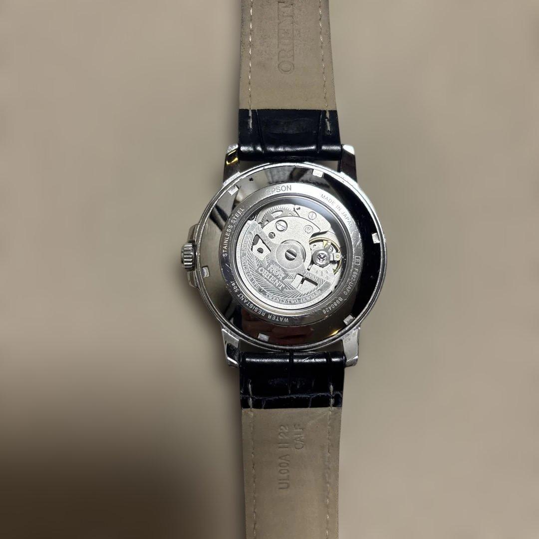 ORIENT 自動巻き 腕時計 ブラック