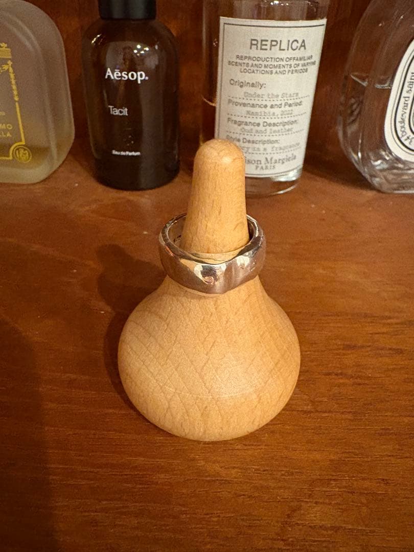 市松リング　17 号　イチマツ　シルバーリング