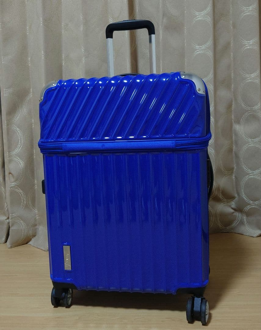 TRAVELIST トラベリスト スーツケース M 61L ト 拡張 軽量 4輪