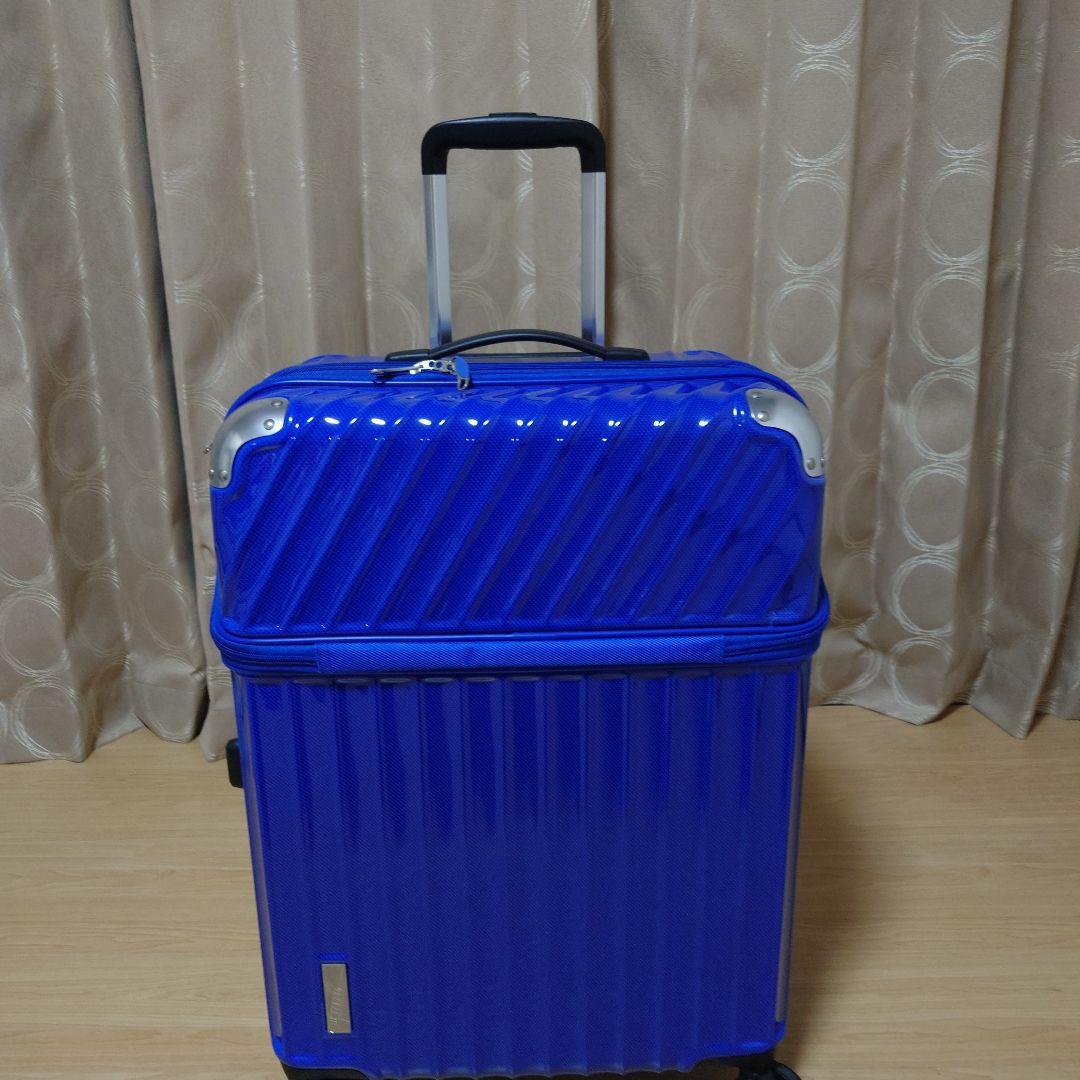 TRAVELIST トラベリスト スーツケース M 61L ト 拡張 軽量 4輪