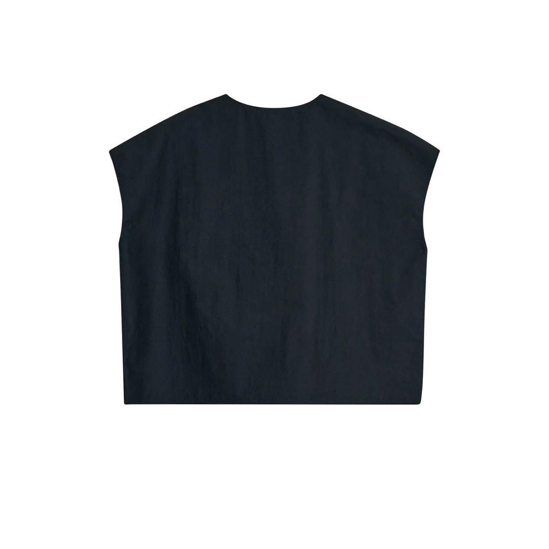 【最終値下げ】韓国ソンスEQL SALTY PEBBLE トップス　ブラウス