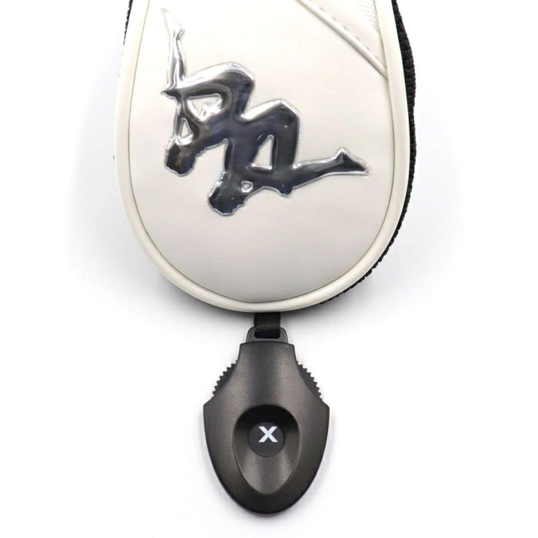 【お得】kappa カッパ キャディバッグ ヘッドカバー まとめ売り ホワイト