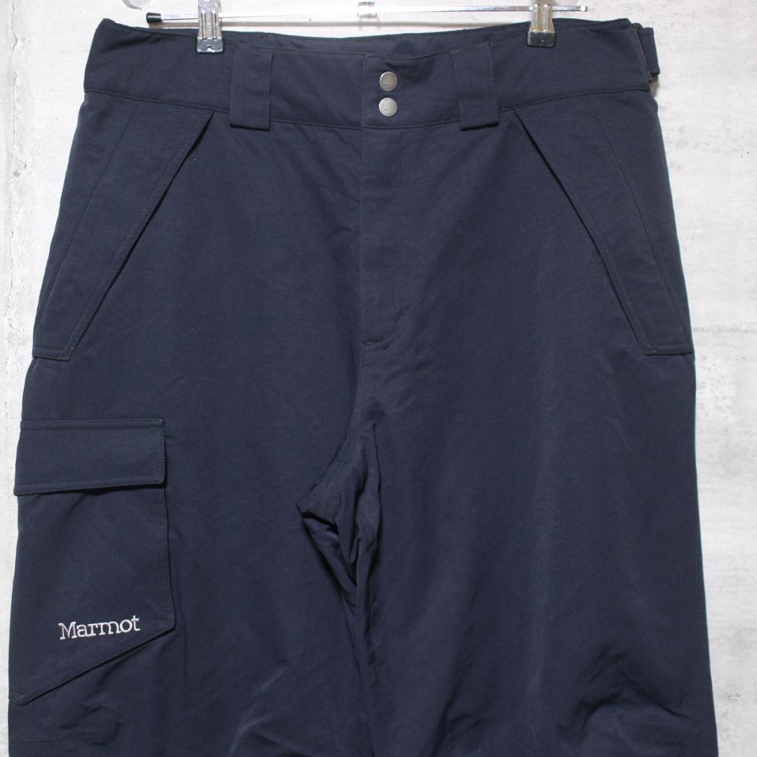 【極美品 希少極太】USA輸入 高機能【L】Marmot スノーボードパンツ