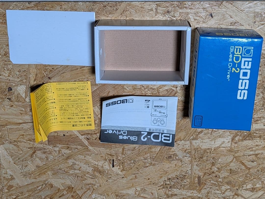 美品　箱あり　BOSS BD-2 Blues D