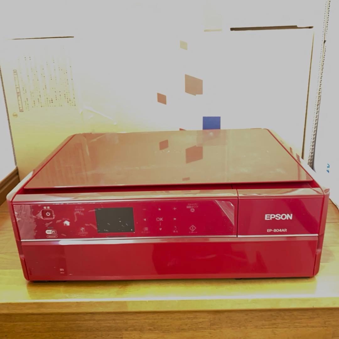 EPSON EP-804A 赤色 インクジェットプリンター ジャンク品