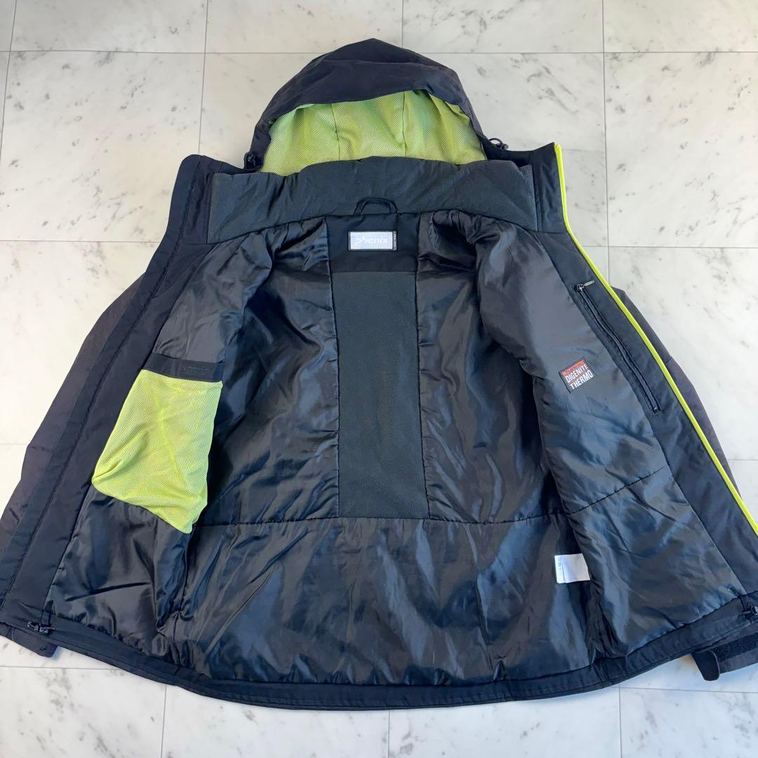 フェニックス スキーウェア スノーマーブル 上下セット カモフラ柄 Mサイズ