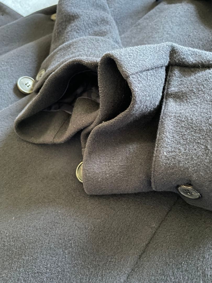 【美品】マッキントッシュ　フェトラー　ネイビー　４０　トレンチコート