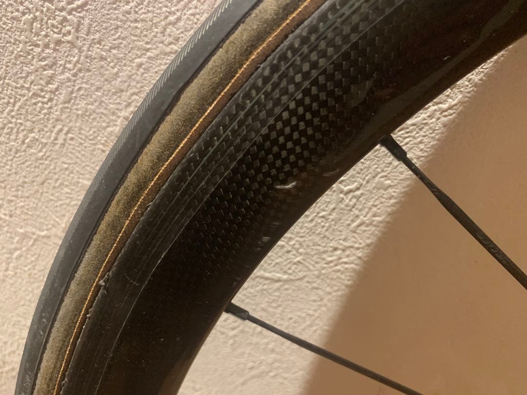 値下げ中 良品 送料込み mavic カーボンホイール 8-10sシマノ