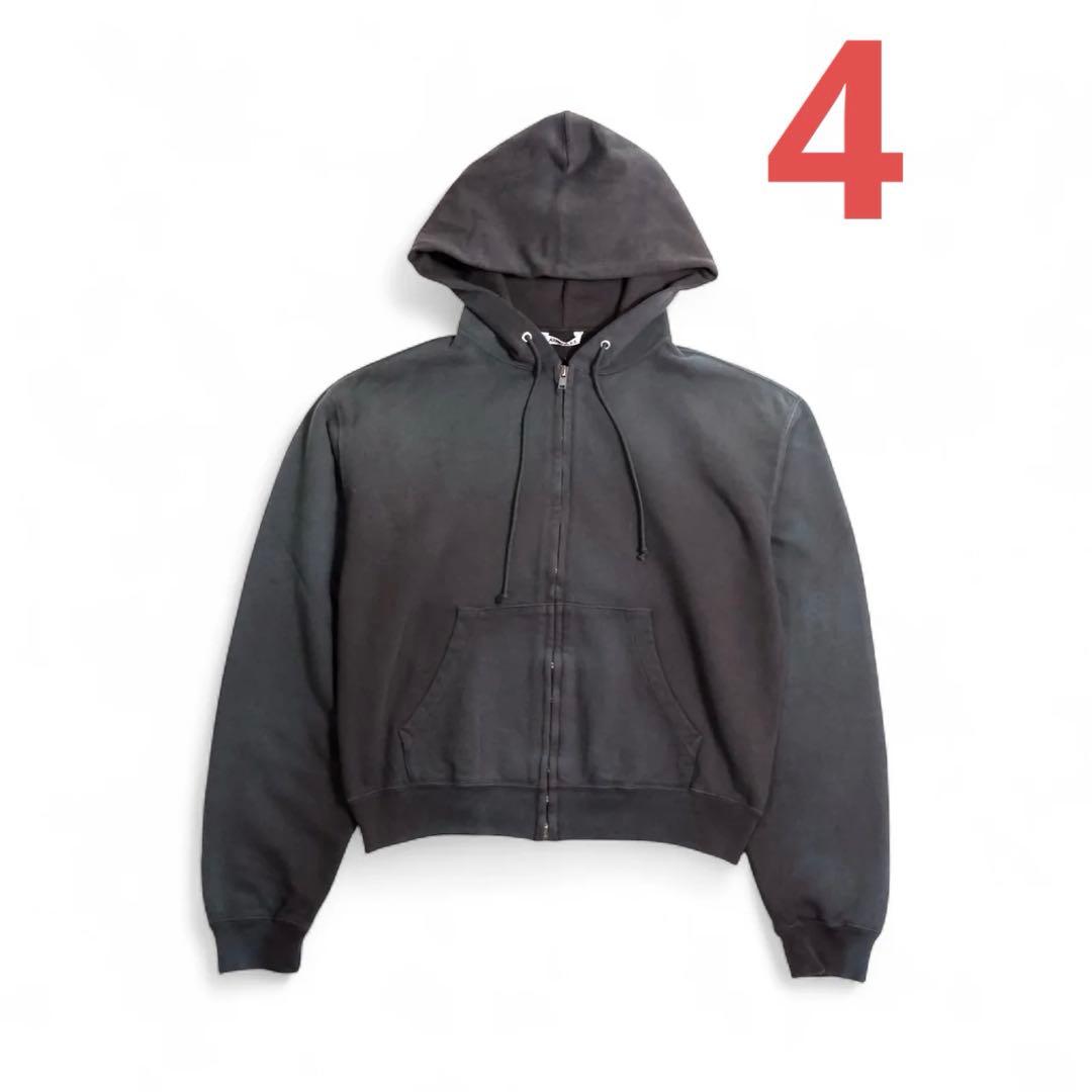 トップス AURALEE LIGHT SWEAT ZIP PARKA