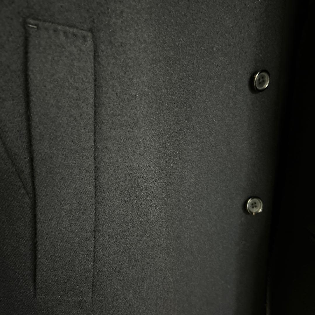 United Arrows メルトン ネイビー ステンカラーコート