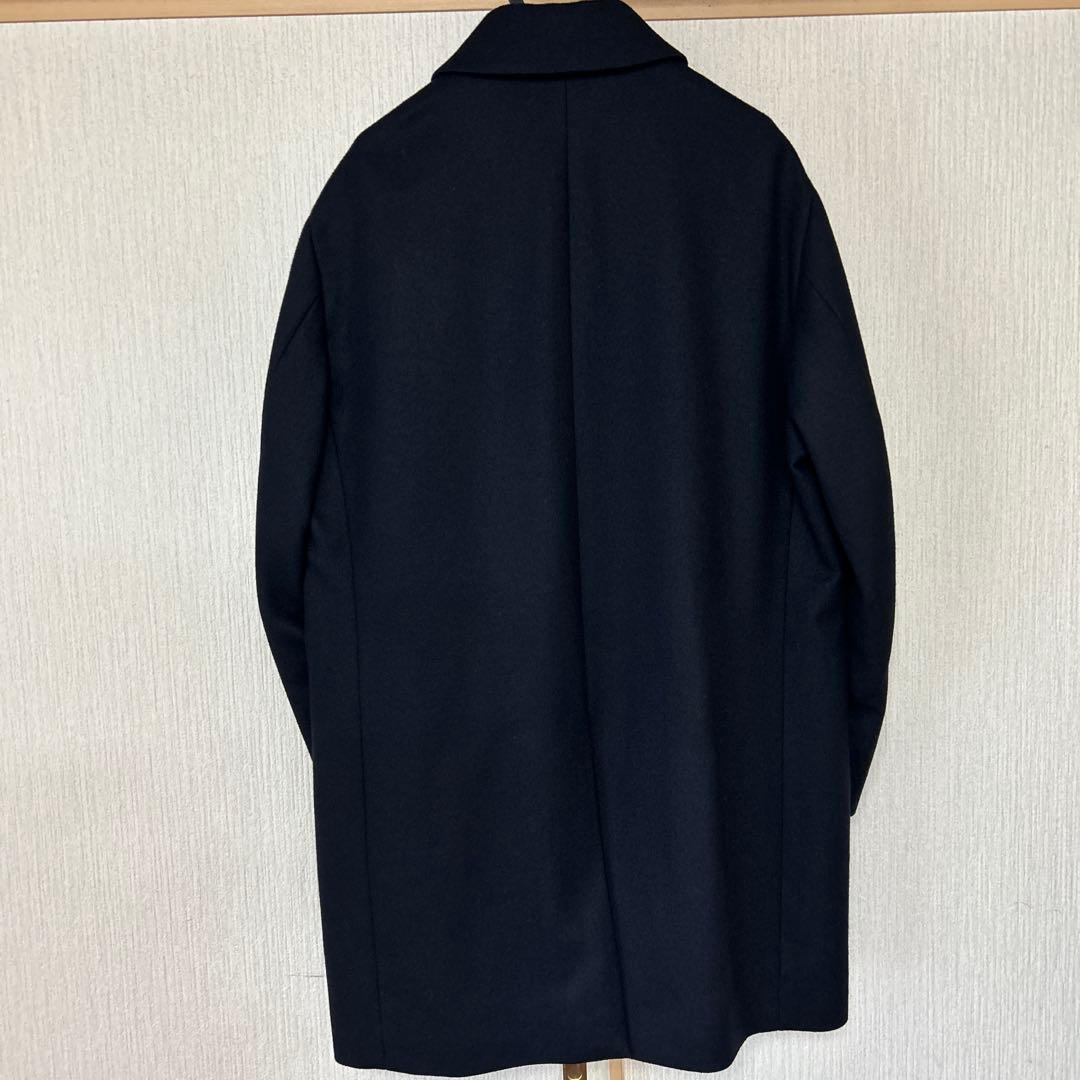 United Arrows メルトン ネイビー ステンカラーコート