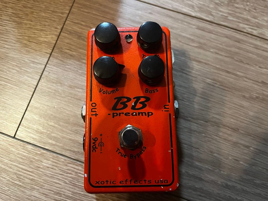 Xotic Effects BB Preamp 初期　シリアル3桁