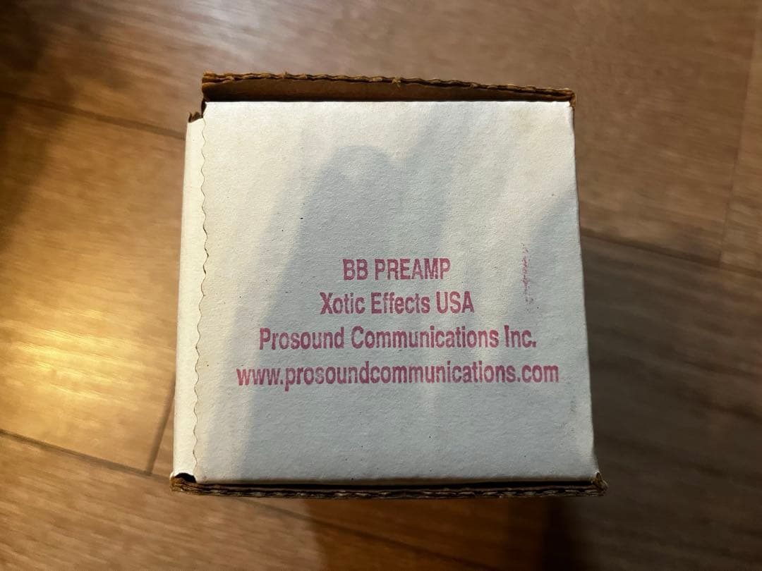 Xotic Effects BB Preamp 初期　シリアル3桁