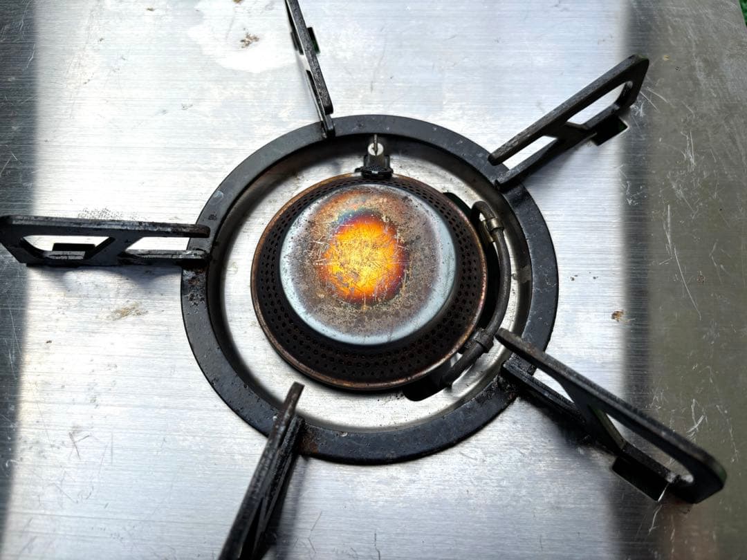 【メンテナンス済み】スノーピーク 廃盤品 ギガパワープレートバーナーLI