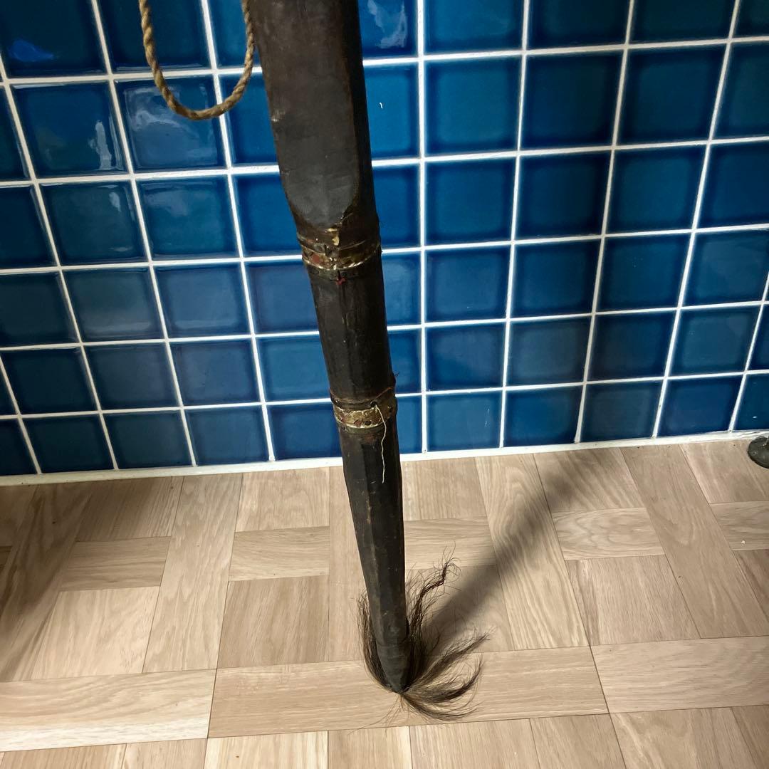 マリ共和国　木製馬のオブジェ