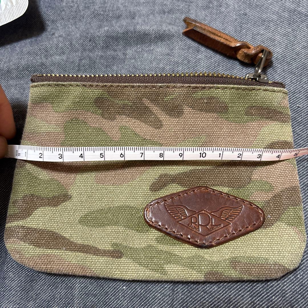 ダブルアールエル RRL 迷彩 ケース ポーチ