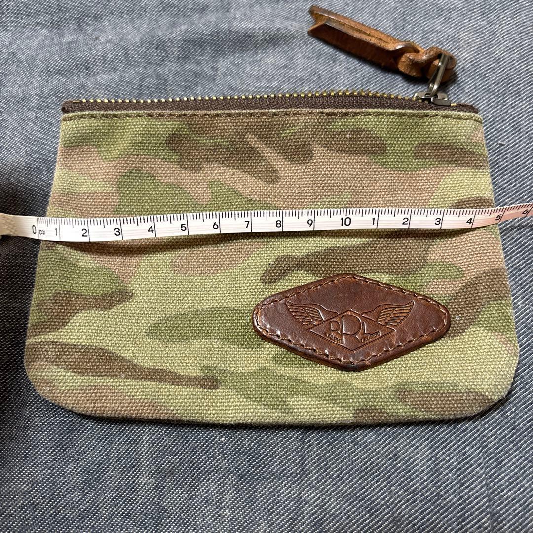 ダブルアールエル RRL 迷彩 ケース ポーチ