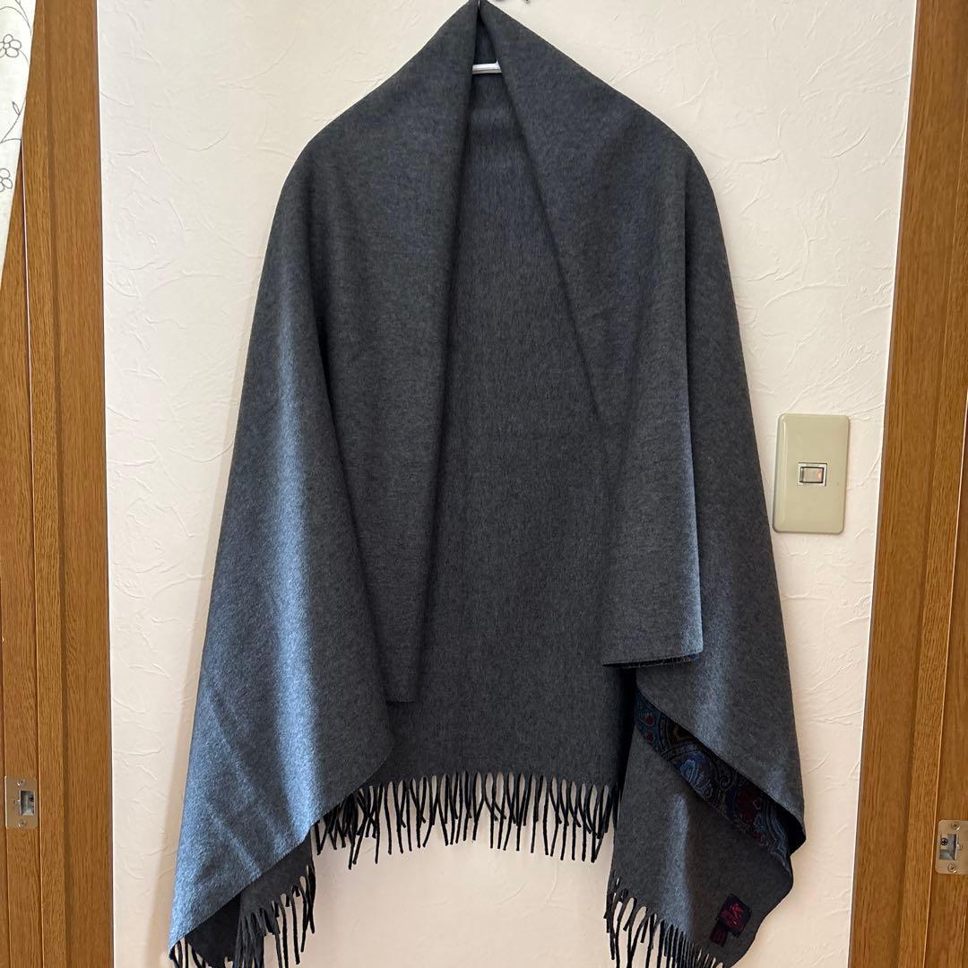 ETRO エトロ　ショール　マフラー　ストール　膝掛け　リバーシブル　大判