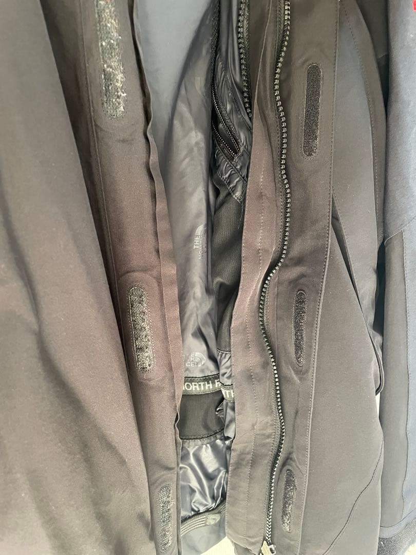 レア　赤サミット ノースフェイス ゴアテックス マウンテンパーカ ブラック　M