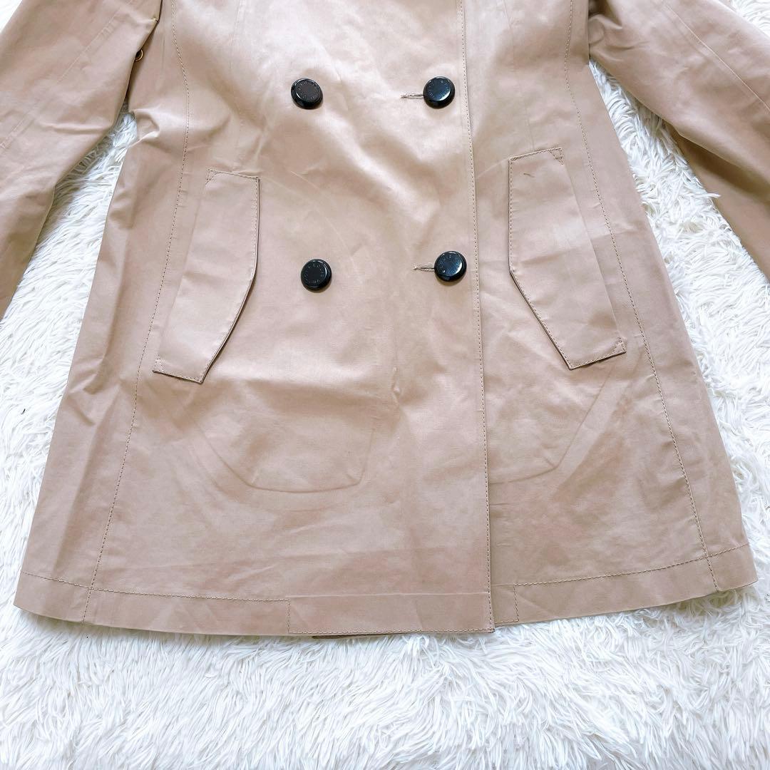 ルイヴィトン モノグラム トレンチコート ゴム引きコート 34