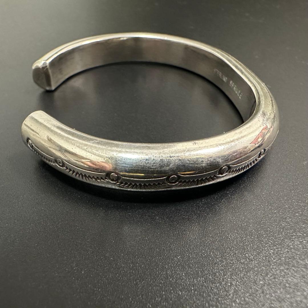 Taos族 Sonny Spruce スタンプワークバングル ヘビーゲージ