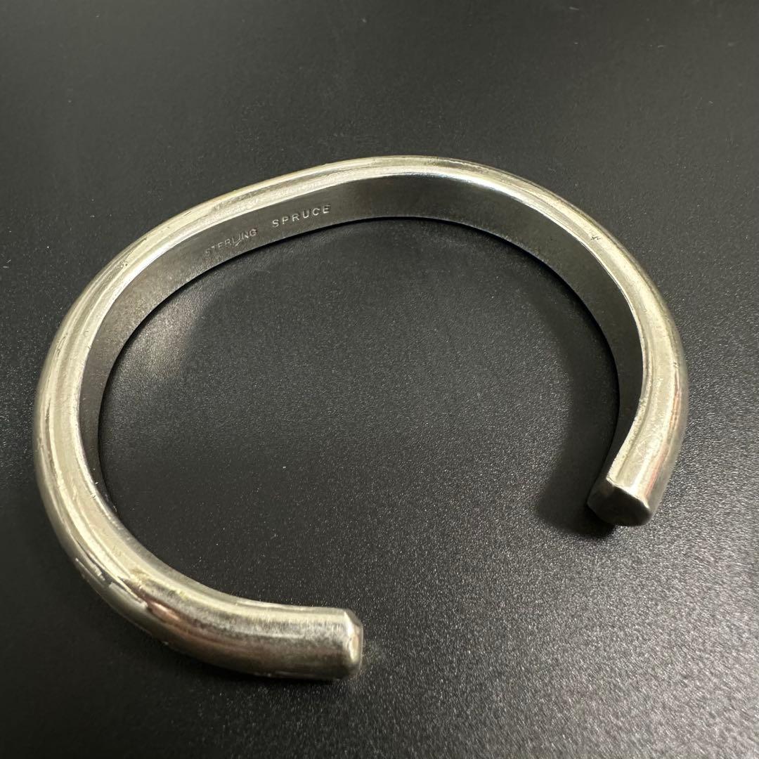 Taos族 Sonny Spruce スタンプワークバングル ヘビーゲージ