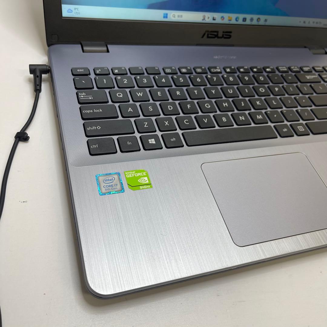 Windowsノート本体 ASUS X542UQR i7-8550U 16GB 512GB 940MX
