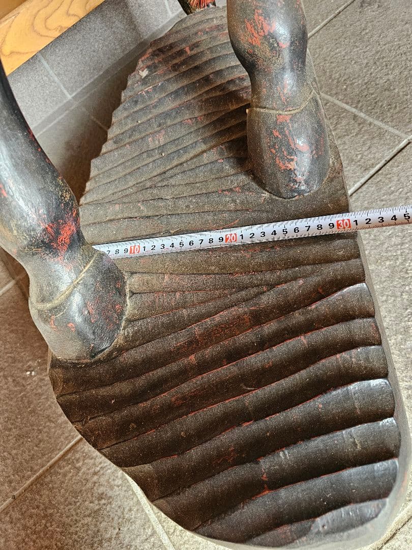 1本彫り　馬　馬像　置物　150センチ超え