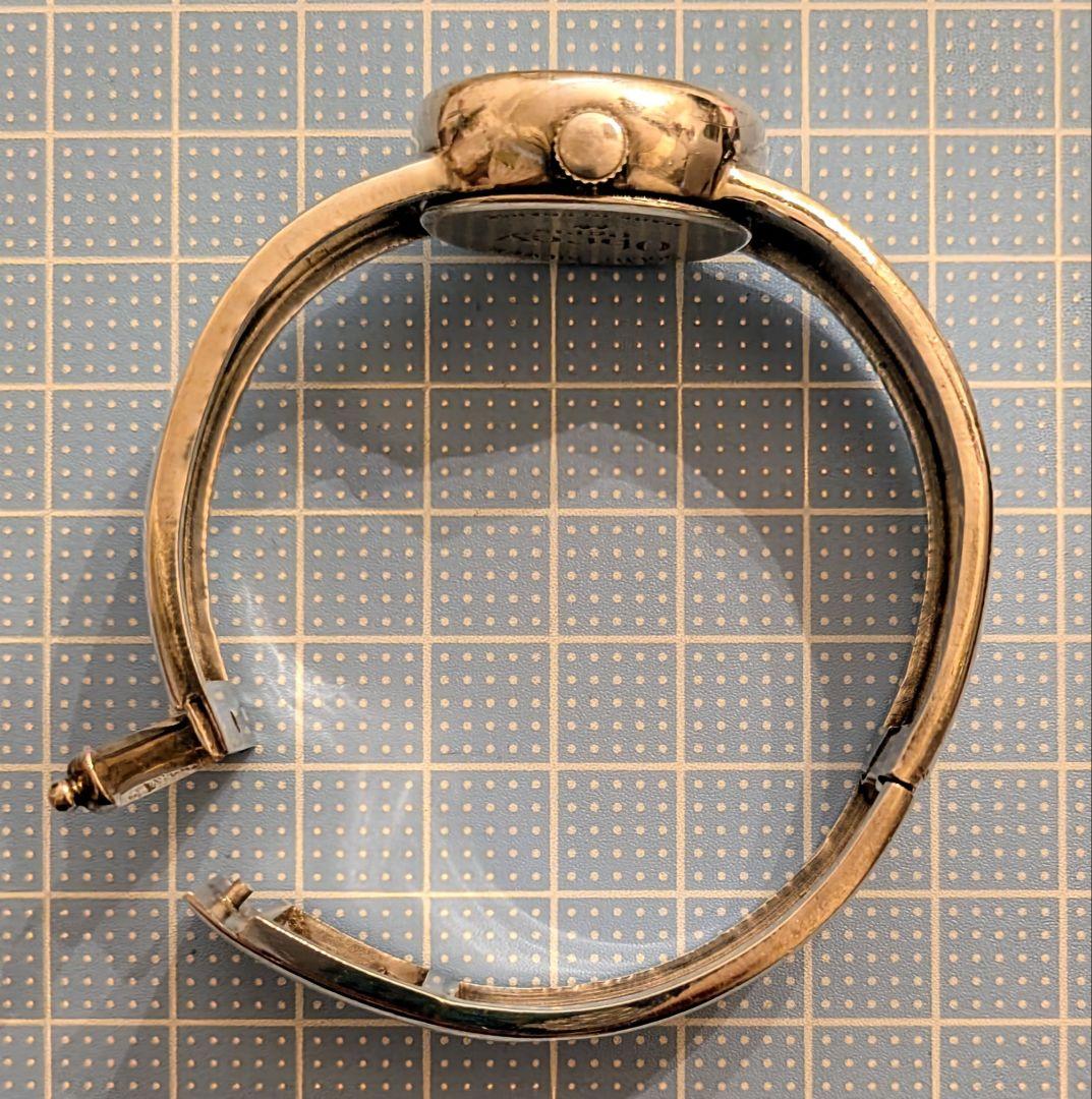 Obrey ソリッドシルバー 手巻き時計♠️2針♠️フランス製♠️銀♠️バングル