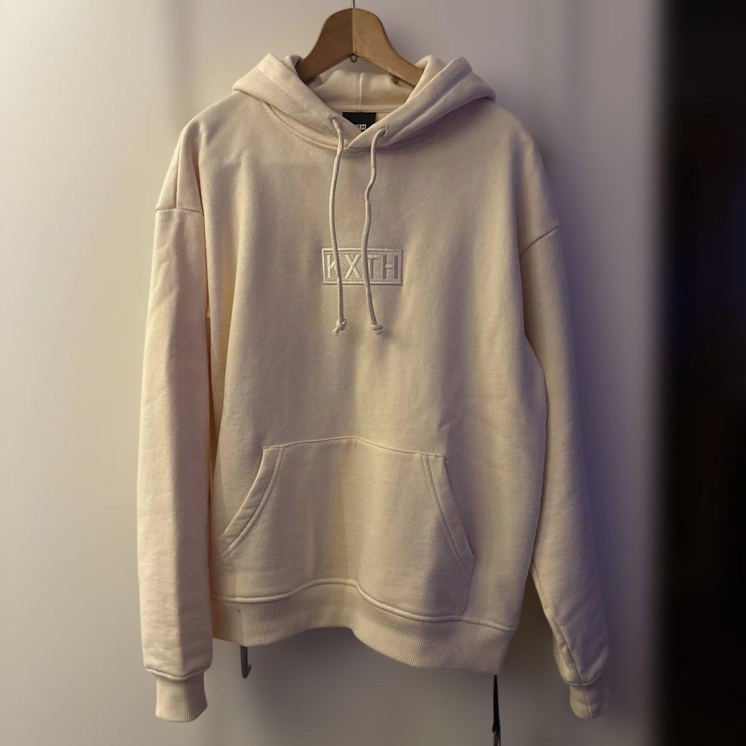 KITH 記念ボックスロゴパーカー フーディ　サイズS USED