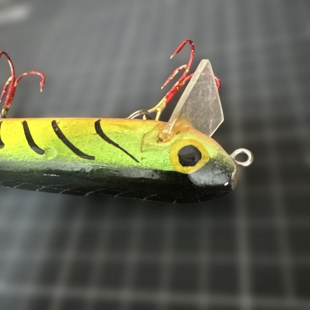 希少アランコール　ACプラグ ACミノー タイガー　オールド