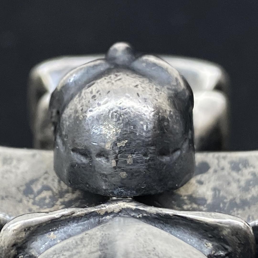 GABOR Gaboratory 生前 スカル バトルアックスクロス ペンダント